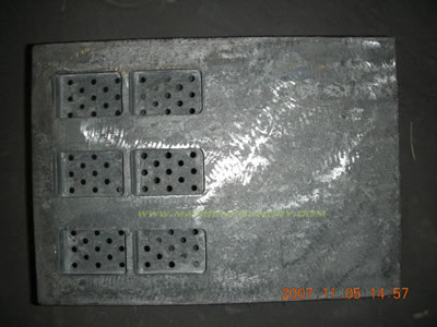 Cooler grate plates