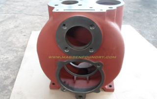 ductile iron pump casing